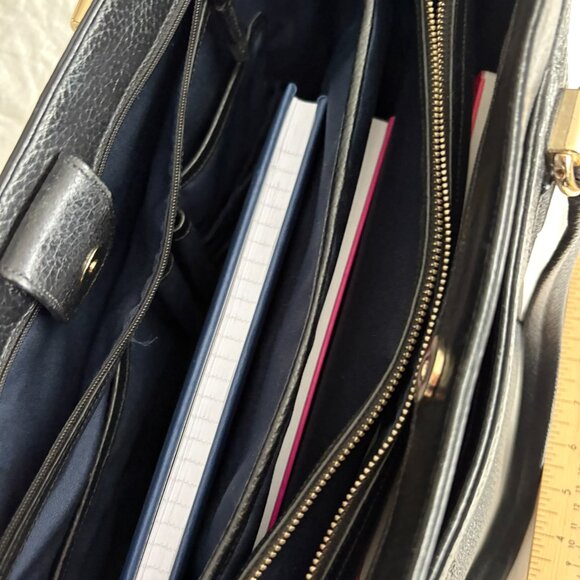 Cole Haan genuine leather laptop bag/work tote - Picture 11 of 12